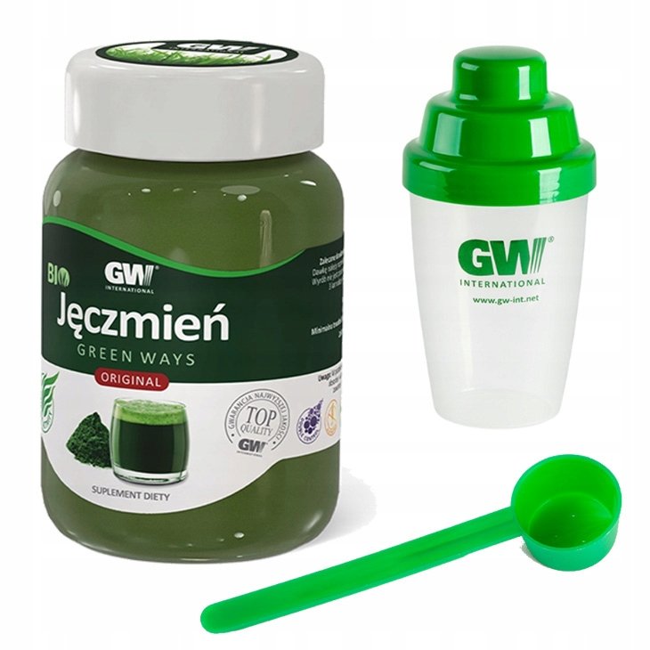Bio Jęczmień Green Ways (300 g) Miarka Shaker