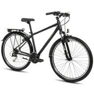 Rowery - Rower trekkingowy ROMET Wagant SUV H PV A U18 28 cali Czarny - miniaturka - grafika 1