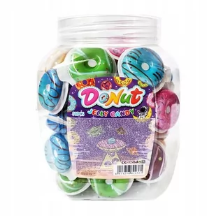 JELLY CANDY DONUT ŻELKI (10G) 50 SZT - Żelki - miniaturka - grafika 1