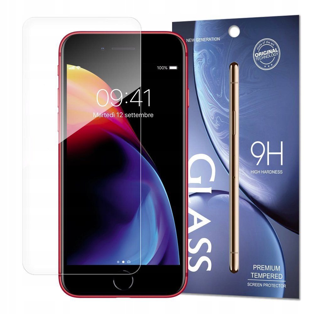 TEMPERED GLASS SZKŁO HARTOWANE 9H IPHONE SE 2022 / SE 2020 / IPHONE 8 / IPH