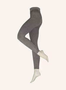Wolford Legginsy Z Błyszczącą Przędzą grau - Legginsy - miniaturka - grafika 1