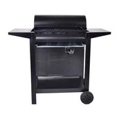 Grille gazowe - MG Home Grill gazowy stal nierdzewna, czarny - miniaturka - grafika 1