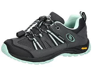 Brütting Outdoorowe buty Ohio Low dla dziewczynek, Antracyt, miętowo-zielony, 39 eu - Buty dla dziewczynek - miniaturka - grafika 1