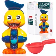 Zabawki do kąpieli - Kaczuszka do Kąpieli Wody z Kołowrotkiem Przelewowa - miniaturka - grafika 1