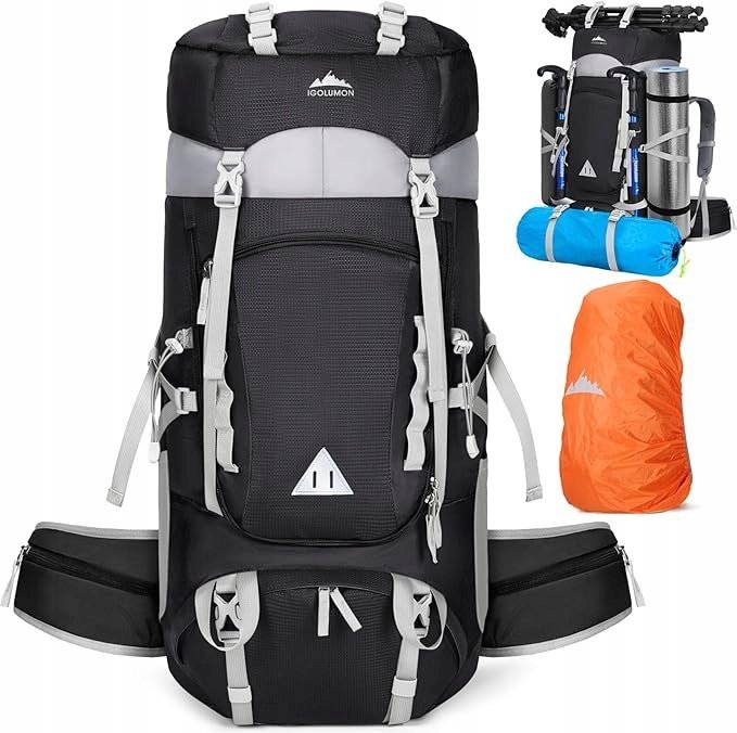 M1008 IGOLUMON PLECAK TURYSTYCZNY TREKKINGOWY 60L