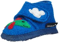 Kapcie damskie - Nanga Dziecięce kapcie do raczkowania i kapcie, niebieski - niebieski średni niebieski 35-23 EU - miniaturka - grafika 1