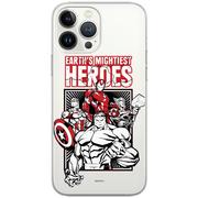 Etui i futerały do telefonów - Etui Marvel dedykowane do Xiaomi MI 11 LITE 4G / MI 11 LITE 5G / 11 LITE 5G NE, wzór: Avengers 005 Etui częściowo przeźroczyste, oryginalne i oficja.. - miniaturka - grafika 1