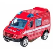 Samochody i pojazdy dla dzieci - Hipo HKG Auto mini van uprzywilejowany 8cm p12 - miniaturka - grafika 1