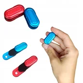 Zabawki sensoryczne - Metalowy MAGNETYCZNY SUWAK ADHD FIDGET TOYS Zabawka Antystresowa Dorosłych - miniaturka - grafika 1