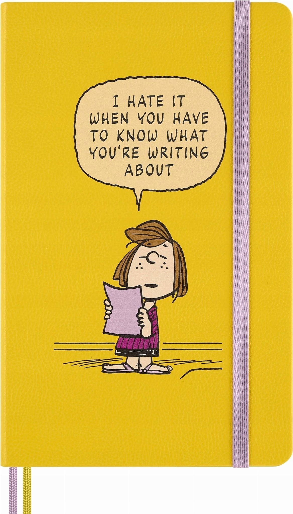 Moleskine Notes MOLESKINE Peanuts Patty 2025, L, 13x21cm, w linie, edycja limitowana