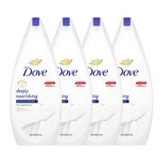 Kosmetyki do kąpieli - Dove Deeply Nour żel pod prysznic 4x720ml - miniaturka - grafika 1