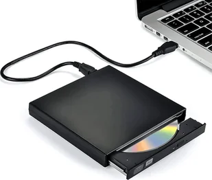 Napęd Reagle NAPĘD CD-R/DVD-ROM/RW SLIM ZEWNĘTRZNY USB NAGRYWARKA PRZENOŚNY DO LAPTOPA - Napędy optyczne - miniaturka - grafika 1