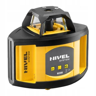 Niwelator laserowy Nivel System NL500 + cyfrowy odbiornik ze wskazaniami w mm - Sprzęt geodezyjny - miniaturka - grafika 2