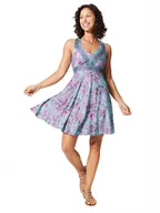 Sukienki - Ipanima Sukienka w kolorze turkusowo-różowym - miniaturka - grafika 1