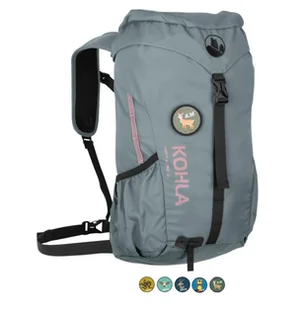 Plecak grski dziecicy Kohla Happy Alpine 14 l szary (stormy sea/bleached mauve) - Plecaki Plecak grski dziecicy Kohla Happy Alpine 14 l szary (stormy sea/bleached mauve) - Plecaki - miniaturka - grafika 1