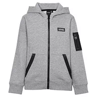 Bluzy dla chłopców - Kaporal Dziewczęca magiczna bluza chłopięca średni szary rozmiar Mel 08A, Medgrm, 8 lat - miniaturka - grafika 1