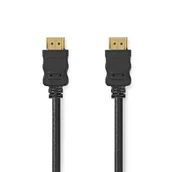 Kable komputerowe i do monitorów - Nedis CVGL34060BK15 kabel HDMI 1,5 m HDMI Typu A (Standard) Czarny CVGL34060BK15 - miniaturka - grafika 1