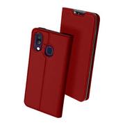 Etui i futerały do telefonów - Etui na Samsung Galaxy A40, magnet pro skin, czerwony - miniaturka - grafika 1