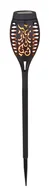 Lampy ogrodowe - Globo 33536-12 lampa solarna zewnętrzna  IP44 12x0,1W LED 3000K czarna - miniaturka - grafika 1