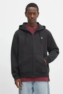 Vans bluza męska kolor czarny z kapturem z nadrukiem VN000R9ZBLK1 - Bluzy męskie - miniaturka - grafika 1