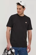 Koszulki męskie - Dickies T-shirt męski kolor czarny gładki - miniaturka - grafika 1