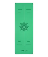Maty do jogi - Sayoga, Mata do jogi, Performance Green, zielony, 183x61x0,4 cm - miniaturka - grafika 1