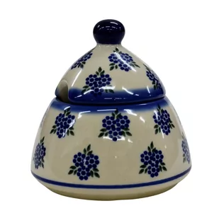 Ceramiczna cukiernica BEL Ceramika Bolesławiec - Cukiernice - miniaturka - grafika 1