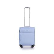Walizki - Stratic Light + walizka z miękką obudową, walizka podróżna na kółkach, bagaż podręczny, zamek TSA, 4 kółka, możliwość rozszerzenia, jasnoniebieski, 57 cm, 34- - miniaturka - grafika 1
