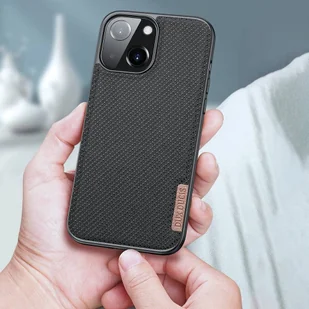 Dux Ducis Fino etui pokrowiec pokryty nylonowym materiałem iPhone 13 mini szary - Etui i futerały do telefonów - miniaturka - grafika 14