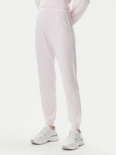 Guess Spodnie materiałowe O5GB05 KCQP2 Różowy Regular Fit - Spodnie damskie - miniaturka - grafika 1
