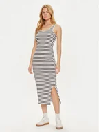 Sukienki - Vero Moda Sukienka letnia My Soft 10305782 Biały Tight Fit - miniaturka - grafika 1