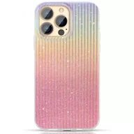 Etui i futerały do telefonów - Kingxbar Travel Series luksusowe eleganckie etui na iPhone 13 Pro pomarańczowy (Sunset) - miniaturka - grafika 1