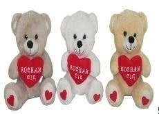 Miś z sercem 40cm MIX