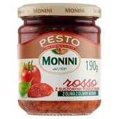 Sosy w słoikach - Monini SOS PESTO ROSSO 190G 190G - miniaturka - grafika 1