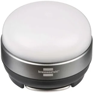 Brennenstuhl 1171550 lampa OLI 0200 LED Outdoor (lampa kempingowa/lampa kempingowa na zewnątrz, batteriebtrieben) Kolor: srebrny, czarny - Latarki - miniaturka - grafika 1