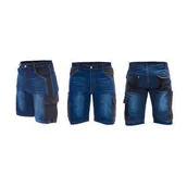 Odzież robocza - DEDRA Szorty jeans'owe robocze Jkods 280g/m2 rozmiar XXL/56 - miniaturka - grafika 1