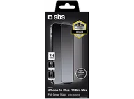 Szkła hartowane na telefon - Szkło ochronne SBS Full Cover Glass do Apple iPhone 13 Pro Max/14 Plus - miniaturka - grafika 1