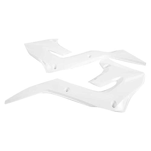 POLISPORT 8425800005 - Mocne i trwałe osłony chłodnicy kompatybilne z motocyklami Kawasaki w kolorze zielonym