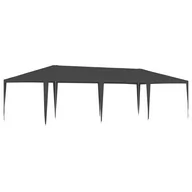 Pawilony ogrodowe - vidaXL Namiot imprezowy, 4x9 m, antracytowy, 90 g/m - miniaturka - grafika 1