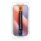 Szkła hartowane na telefon - Szkło hartowane SPIGEN Glas.TR EZ Fit do Apple iPhone 16 Pro Przezroczysty - miniaturka - grafika 1