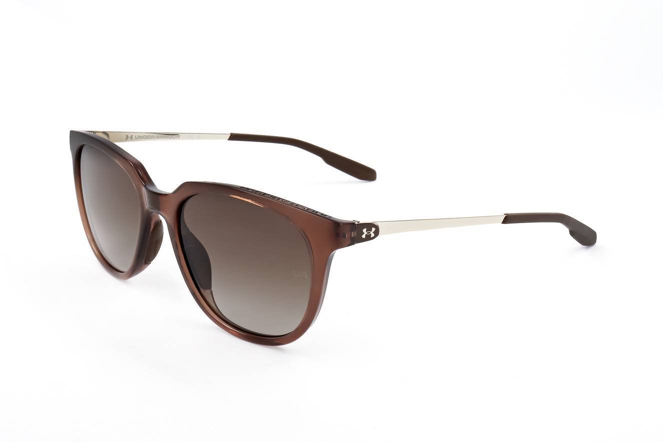 Damskie okulary przeciwsłoneczne Under Armour UA CIRCUIT YL3 BROWN CRYSTAL 54/18/145