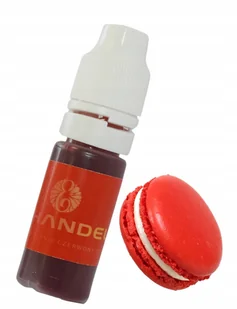 BARWNIK SPOŻYWCZY w płynie CZERWONY do tortu krem WYDAJNY 10ml - Dodatki do ciast w proszku - miniaturka - grafika 1