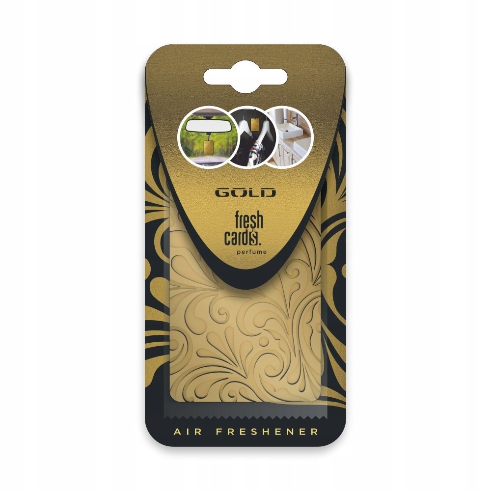 FRESH CARDS PERFUME GOLD
