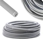 Kanały kablowe - AKS AKS_ZIELONKA Rura karbowana RKGL 20 szara 320N 50m ZIELONKA 444031 - miniaturka - grafika 1