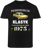 Koszulki męskie - Prezent 50 Urodziny Koszulka Klasyk 50letni Tshirt dla Męża Taty R-XL A77 - miniaturka - grafika 1