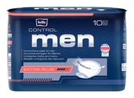 Wkładki higieniczne - Bella Control Men Extra Plus - wkładki urologiczne dla mężczyzn 10 szt. - miniaturka - grafika 1