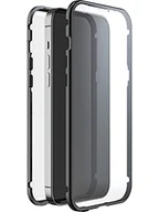 Etui i futerały do telefonów - Black Rock - Etui 360 stopni Glass Case pasuje do Apple iPhone 14 Pro Max I etui na telefon komórkowy, zamknięcie magnetyczne (przezroczyste z czarną ramką) - miniaturka - grafika 1
