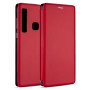 Etui i futerały do telefonów - NoName Etui Book Magnetic Xiaomi Mi8 Lite czerwony/red Mi 8 Lite - miniaturka - grafika 1
