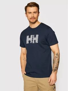 Koszulki męskie - Helly Hansen T-Shirt Active 53428 Granatowy Regular Fit - grafika 1