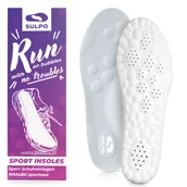 Akcesoria obuwnicze - Wkładki do butów piankowe na bolące zmęczone stopy szare 41-42 - miniaturka - grafika 1